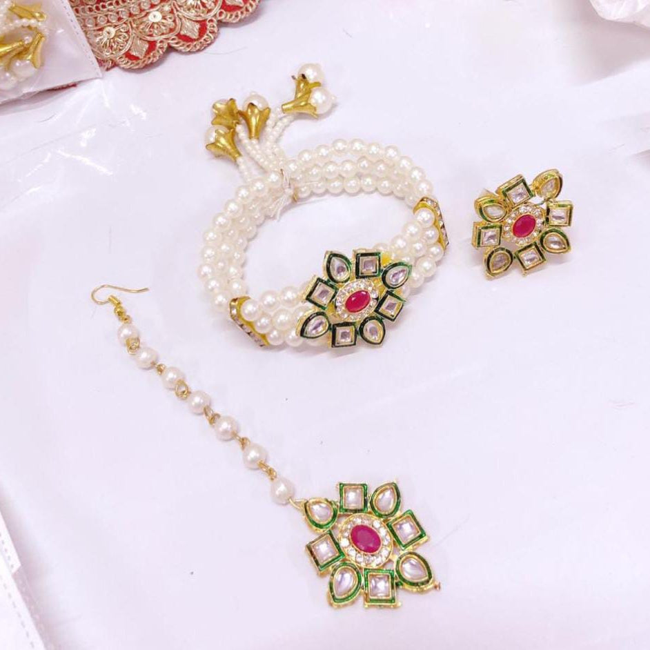 Mangtika Kundan combo 1 set
