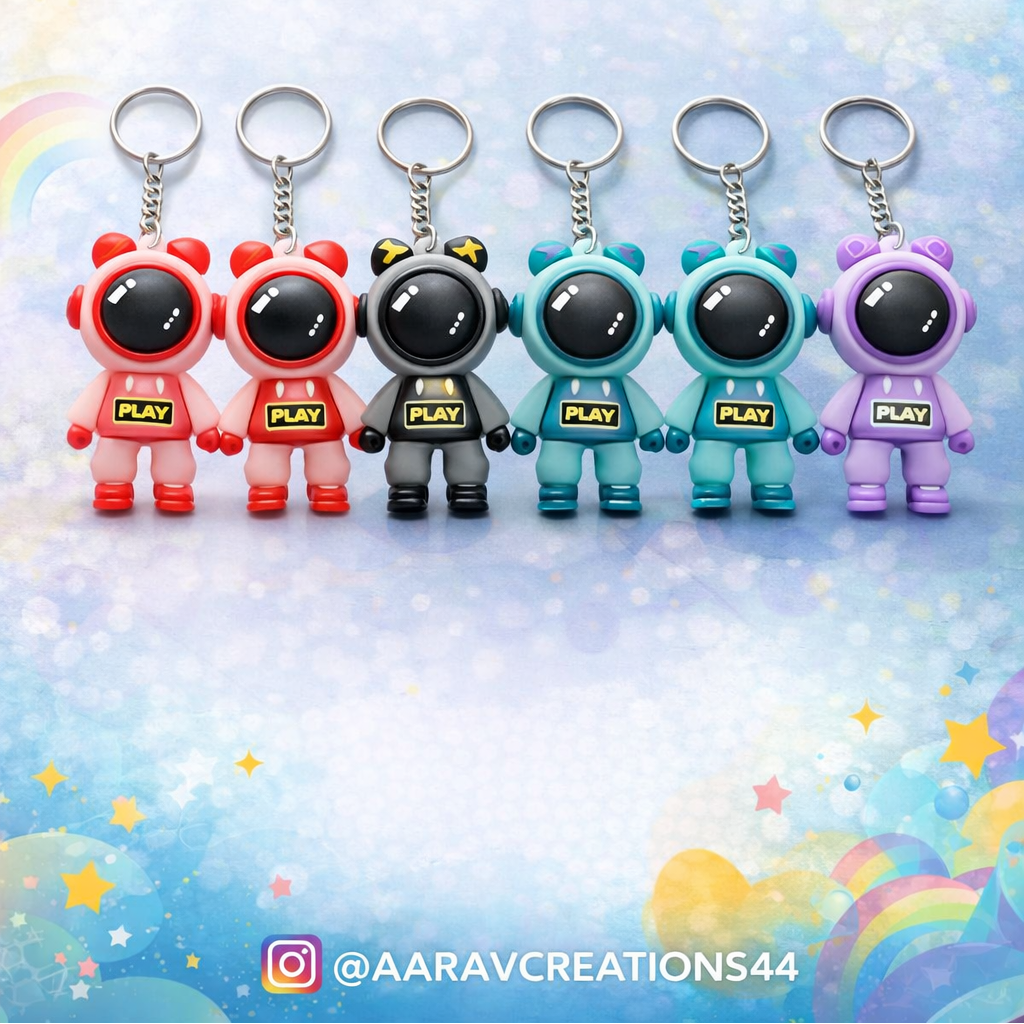 Astronaut keychain
