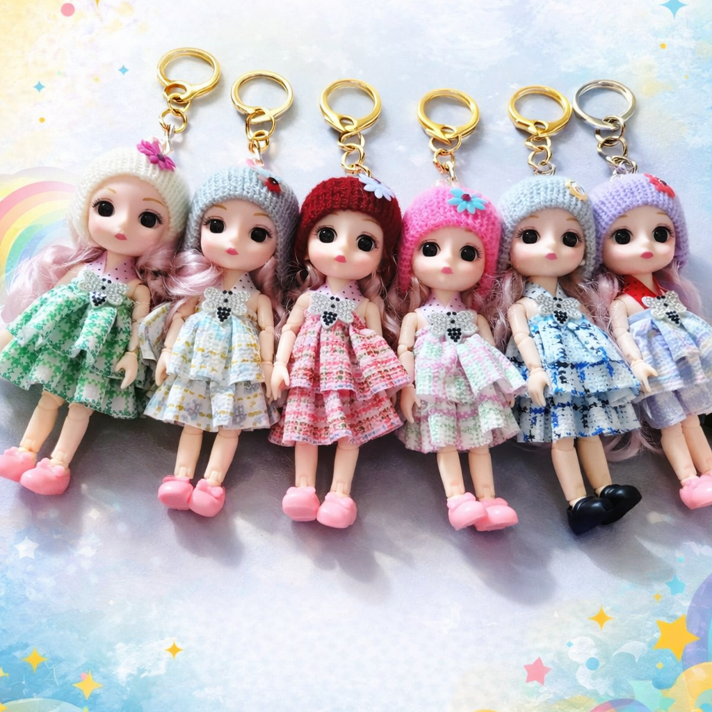 Doll keychain