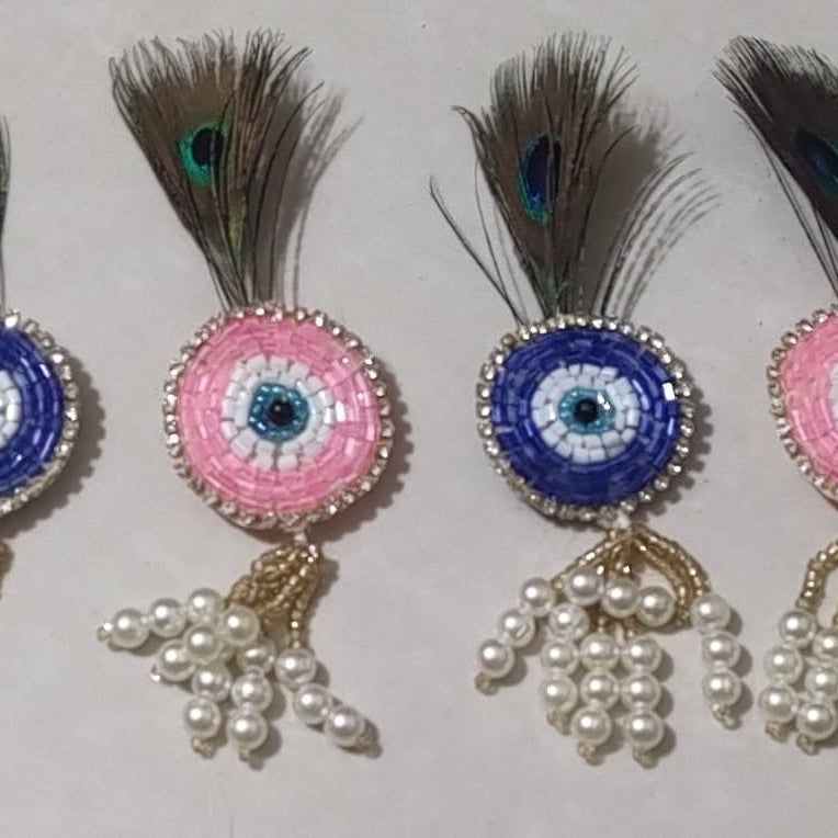 Evil Eye brooch (set of 4 pcs)