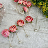 Pioni Lapel pin set of 4 pcs