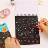 Rainbow Scratch Book