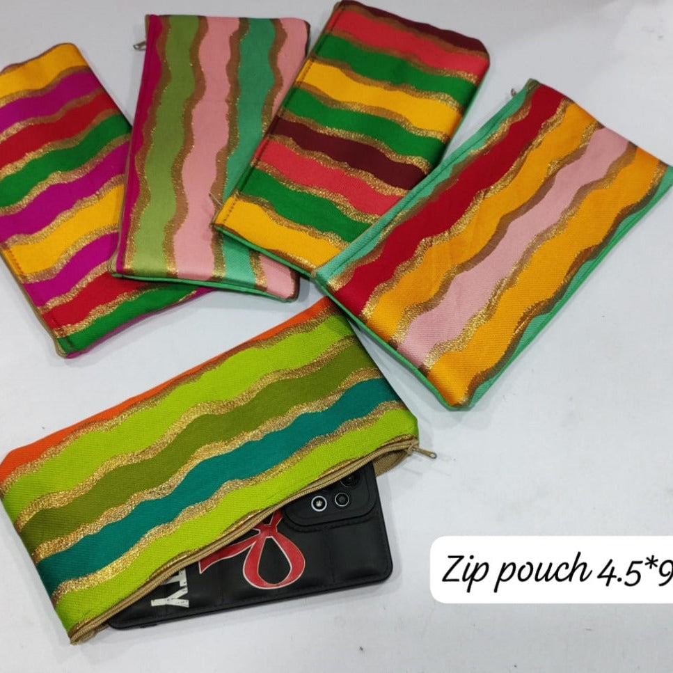 Zip pouches set of 6 pcs