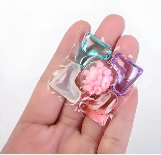 5 in 1 Laundry Pods for Washing Machine (Pack of 10) | Multi-Chamber Detergent Capsules for Front & Top Load | Deep Stain Remover, Fabric Softener & Long-Lasting Fragrance | High Efficiency
