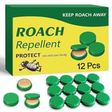 Cockroach Killer Bait for Home Strong | Cockroach Killer Gel for Kitchens Bathrooms Cabinets | for Indoor or Outdoor | Absorbent Sweat Pads Cotton Anti Allergic (12 pcs)