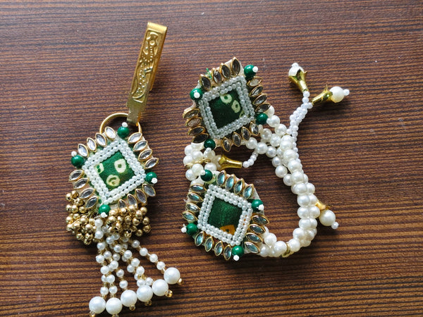 diamond Bandhej Combo