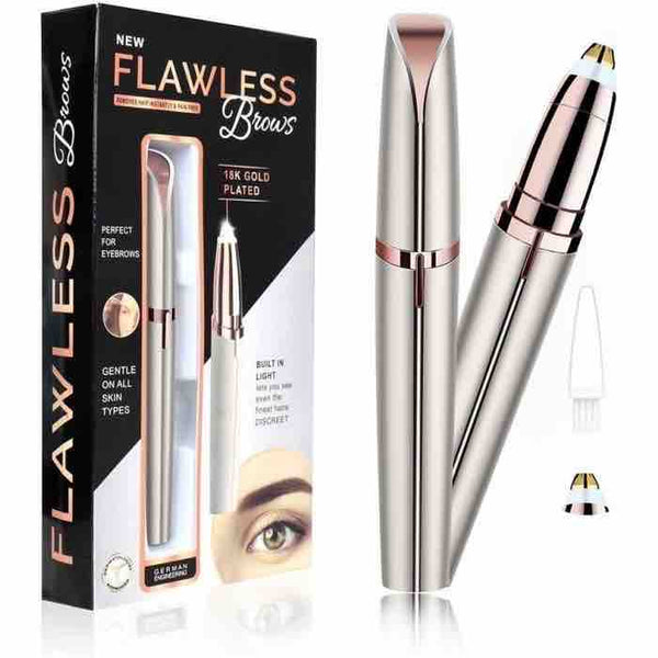 Flawless Eyebrow Trimmer for women. Pianless,Touch sensitive, Eyebrow Hair Remover For women.