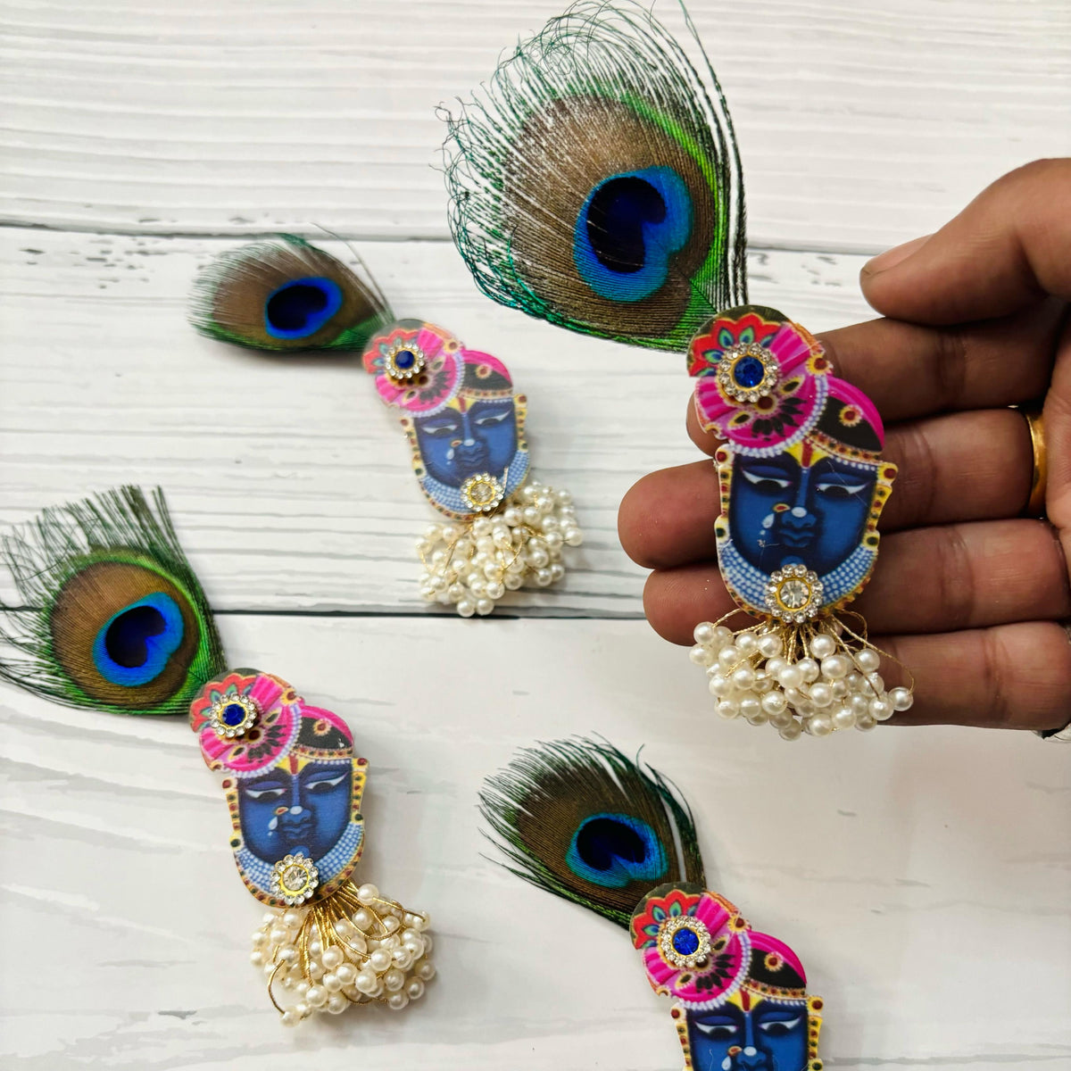 Sreenath ji Brooch 4 pcs