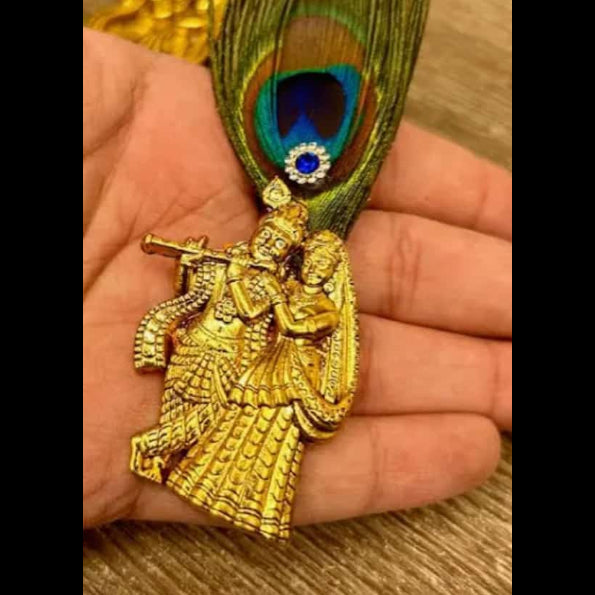 Radha krishna brooch 4 pcs