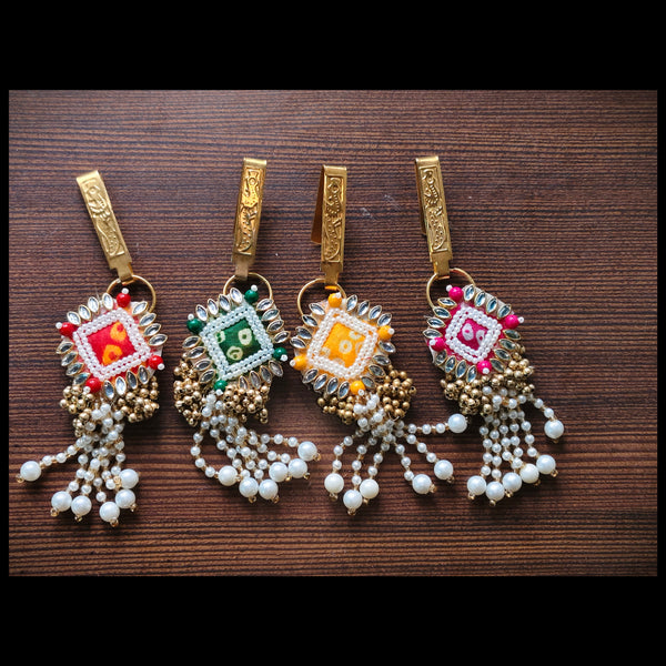 Diamond Bandhej keyring (1 pc)