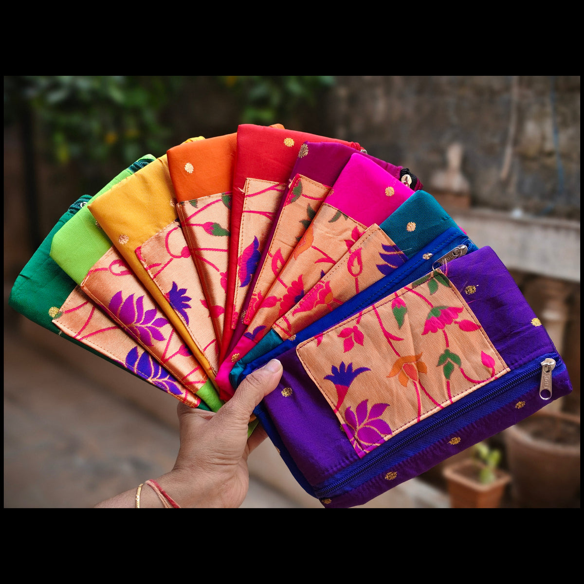 Paithani Hand purse 1 pc