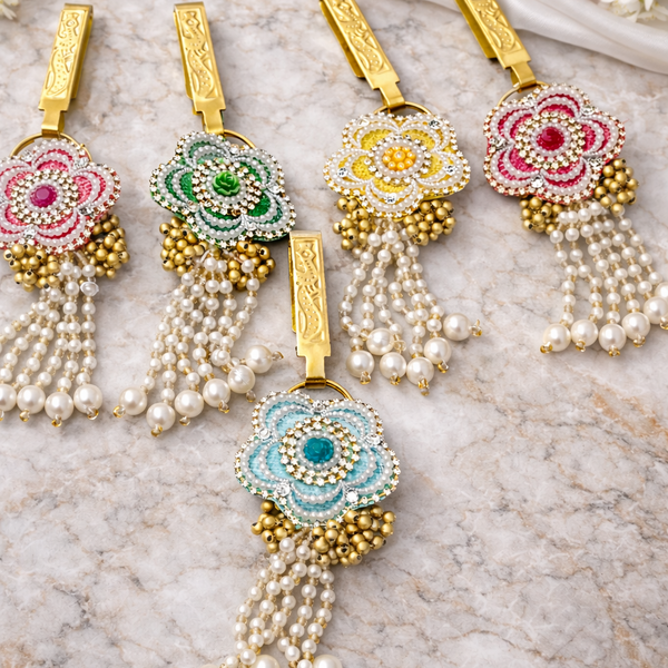 Flower booti keyring set (1 pc)