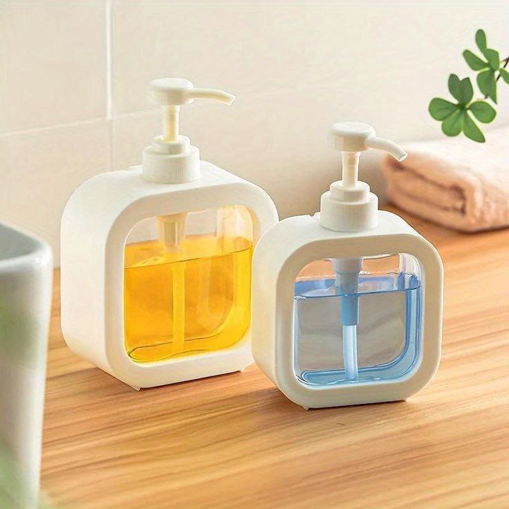 Handwash Dispenser Bottle Soap Dispenser Liquid Soap Dispenser for Wash Basin Hand Wash Bottle for Home Dispenser for Bathroom Pump Bottle Dispenser Liquid Handwash Dispenser(Pack of 1)