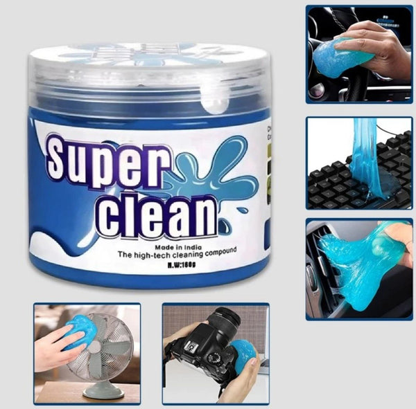 Car Dust Cleaning Gel Slime Scented Ac Vent Interior Dust Dirt Cleaner Remover Gel Slime Jelly Putty Kit for Dashboard Keyboard Laptop