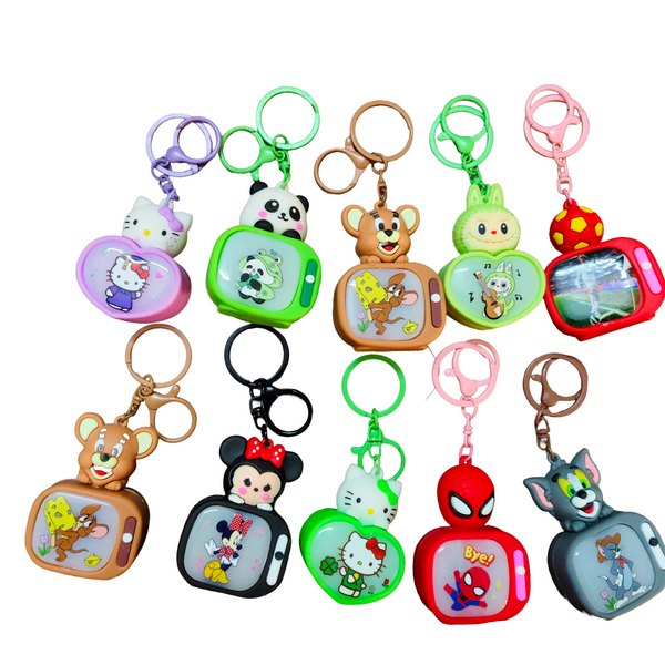 Heavy LED light keychain 1 pc