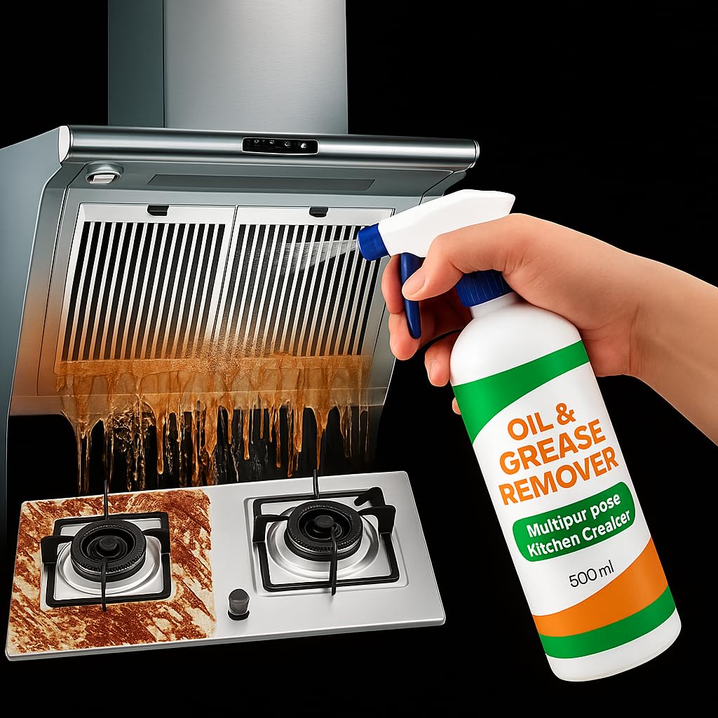 Multi-purpose kitchen cleaning spray