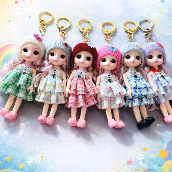 Doll keychain