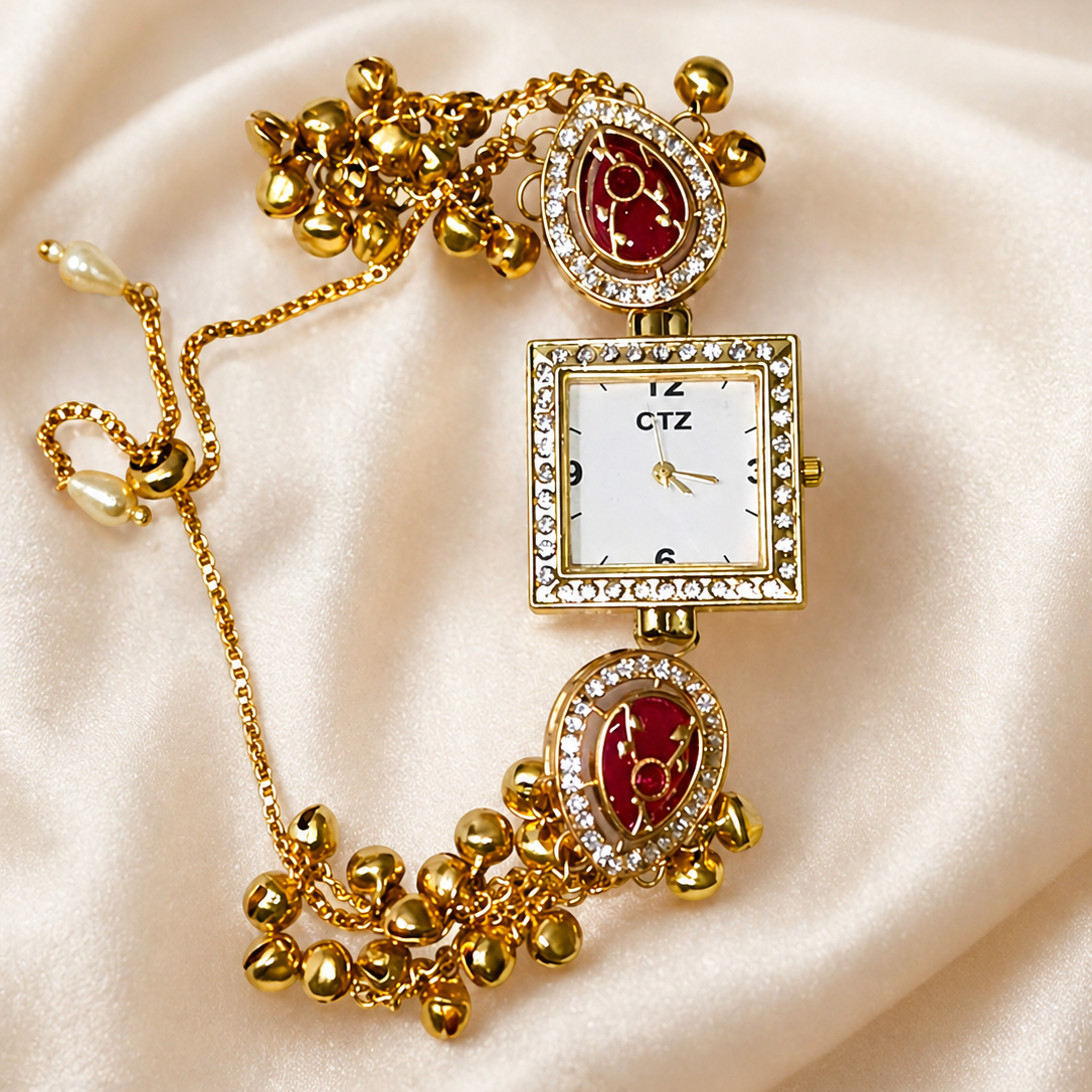 Heavy Kashmiri Watch (Bracelet Style)