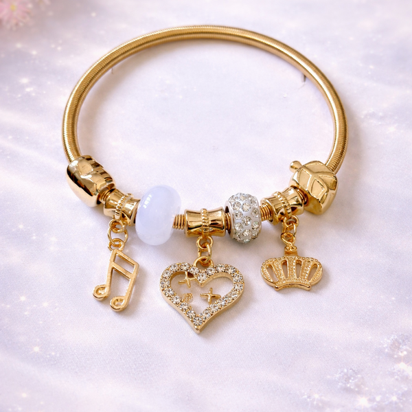 Royal Melody Charm Bracelet