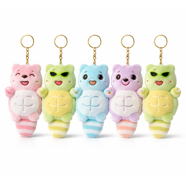cute Tortoise plushies keychain & bag charms (pack of 1)