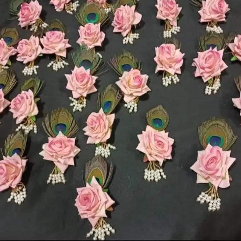 Rose Brooch set of 2