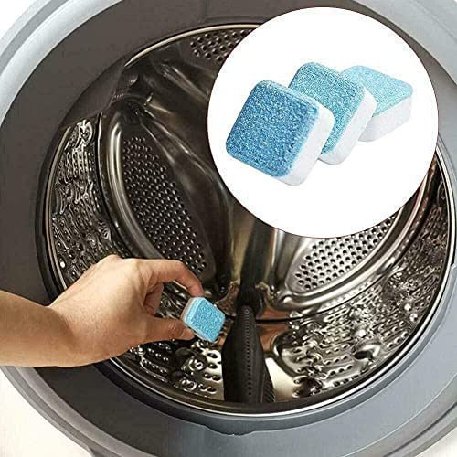 Washing Machine Cleaner Tablets 10 Pack | Deep Cleaning, Deodorizing &amp; Descaling |For Front&amp;Top Load Washers | Removes Odor, Residue &amp; Buildup |Clean Inside Drum And Laundry Tub Seal.(10-PACK)