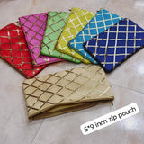 Zip pouches set of 6 pcs